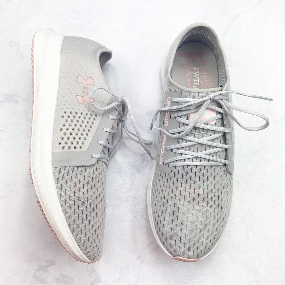 [UA] Classic Mesh Gray Runners - Picture 2 of 5